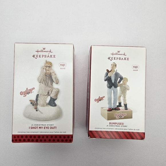 Hallmark Keepsake a Christmas story ornaments - Picture 1 of 5